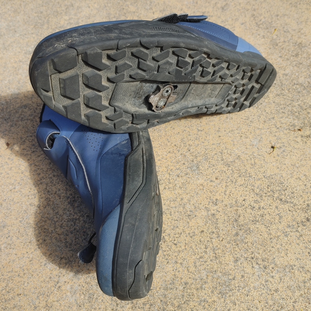 Men's Navy Cycling Shoes - Unbranded - Picture 2 of 4